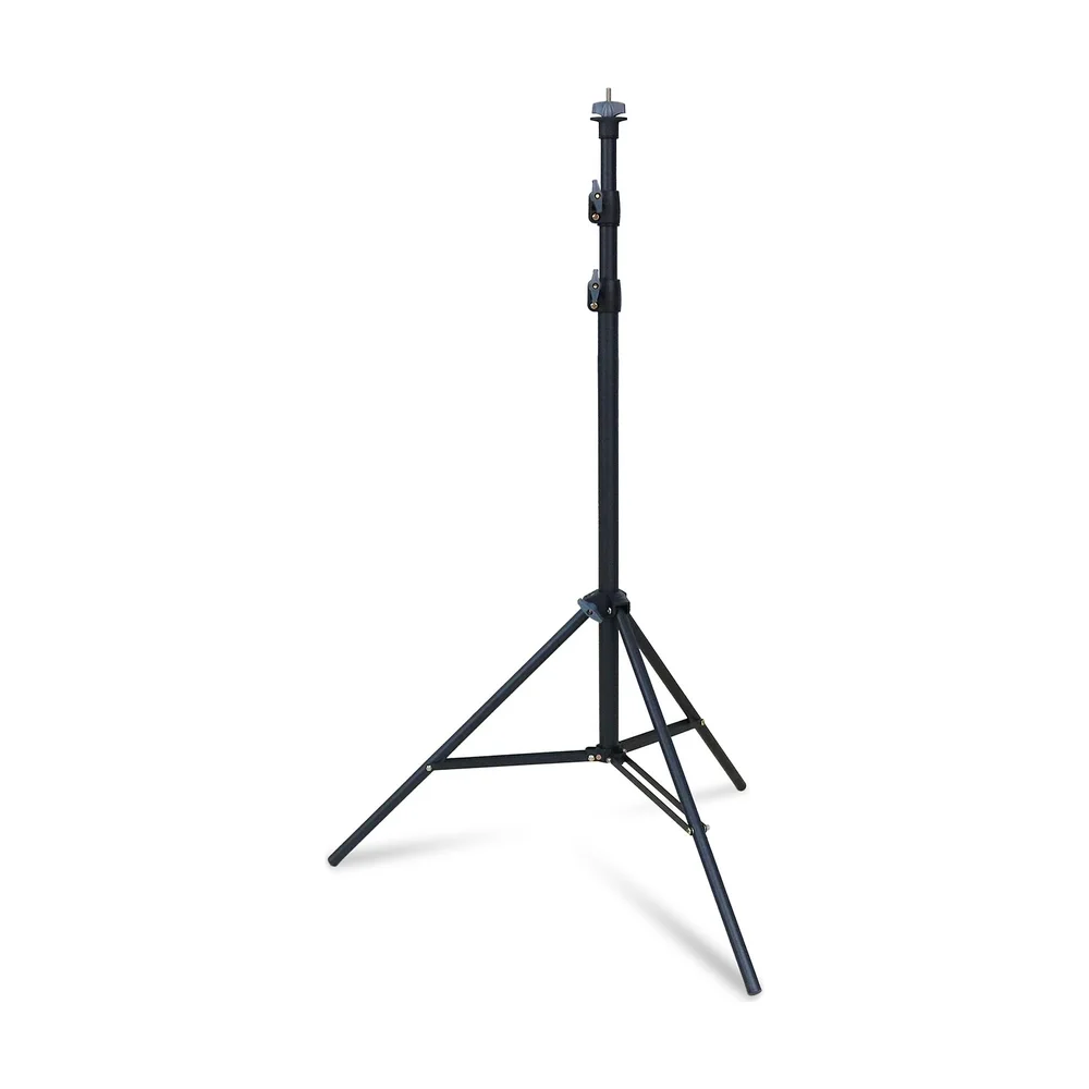 Single tripod light stand, extended