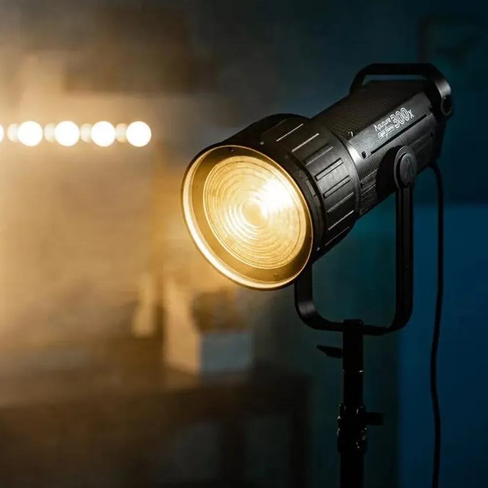 Aputure LS 300x, lighting a scene, official Aputure image