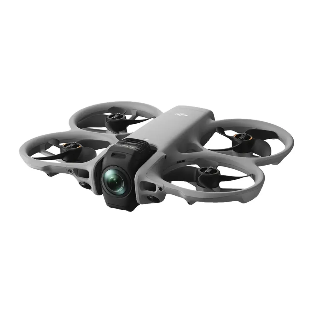 DJI Avata 360 on a plain white background