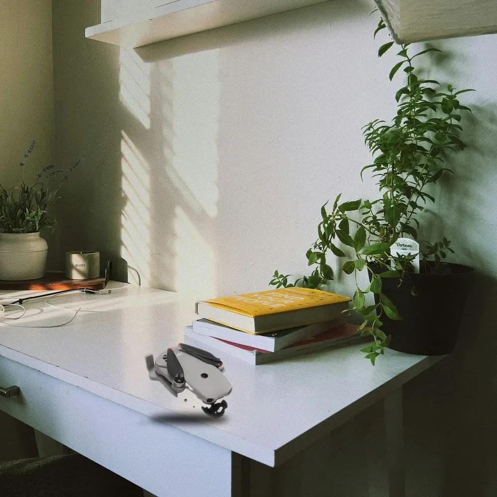 DJI Lito X1 on a white desk
