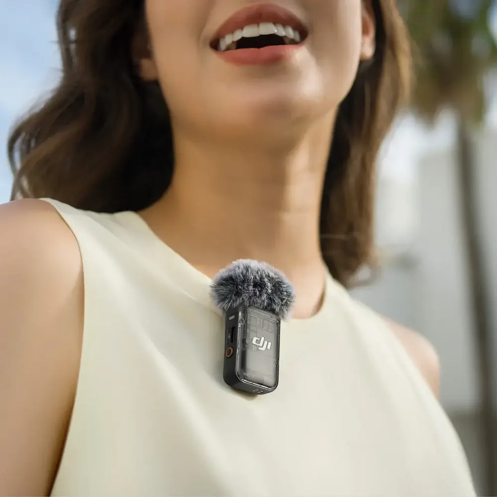 DJI Mic 2, official DJI product scene
