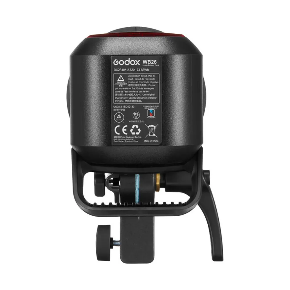 Godox AD600Pro II, rear view