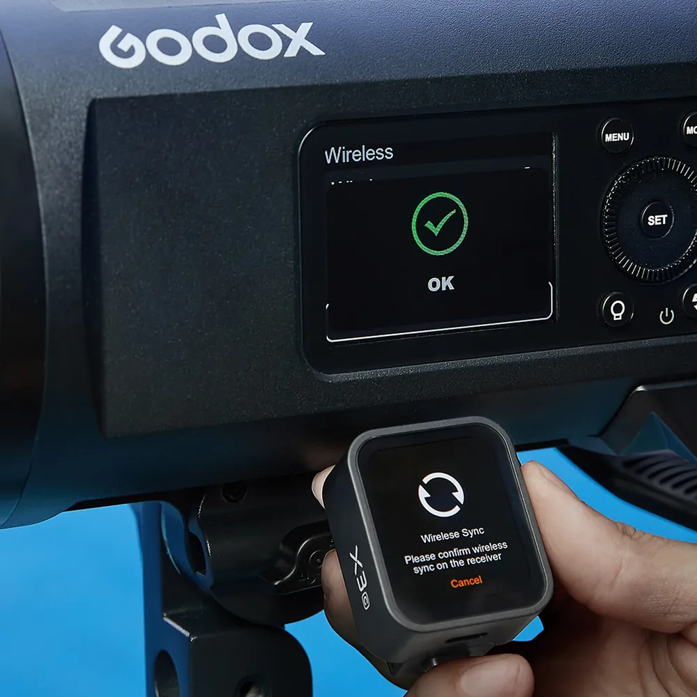 Godox AD600Pro II, with a Godox wireless remote, official Godox image