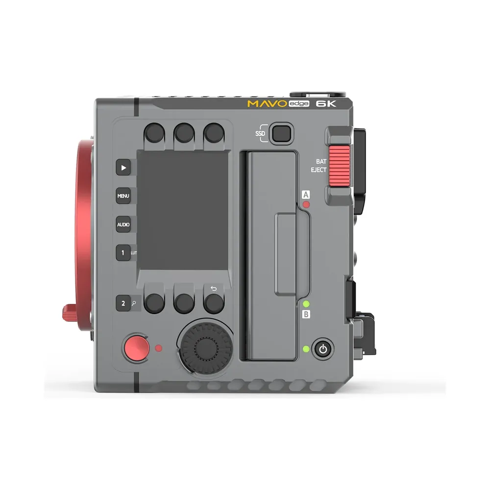 Kinefinity MAVO Edge 6K, rear view with control panel