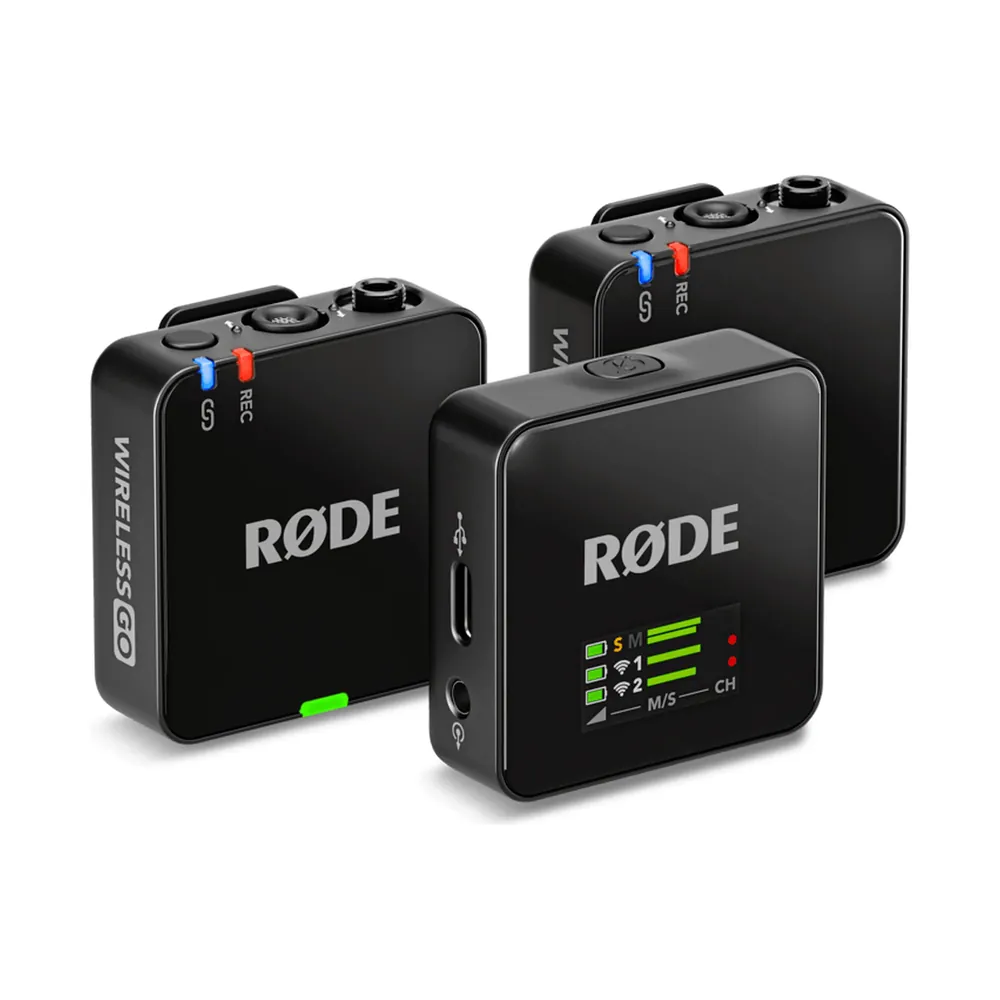 RODE Wireless GO (Gen 3), transmitters and receiver
