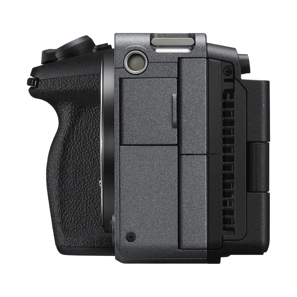Sony FX3, side view with ports