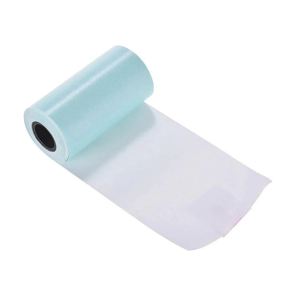 Thermal paper roll partly unrolled